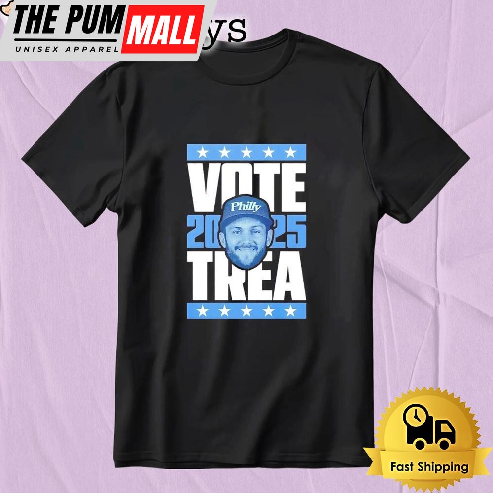 Vote 2025 Trea Turner Philadelphia Phillies T-Shirt