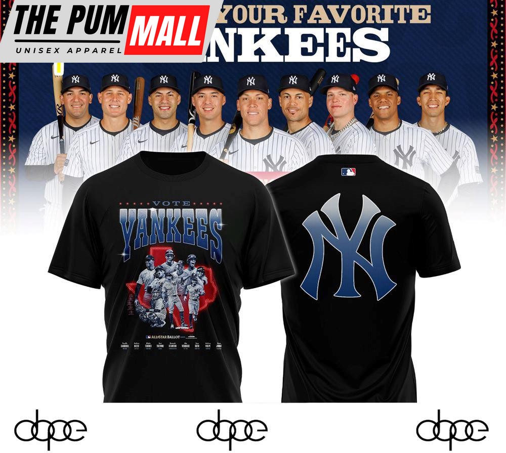 Vote New York Yankees 2024 MLB All-Star Game Shirt