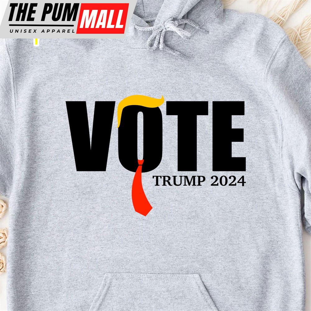 Vote Trump 2024 Shirt Donald Trump Shirt 2024 Trump Supporters Shirt Bright
