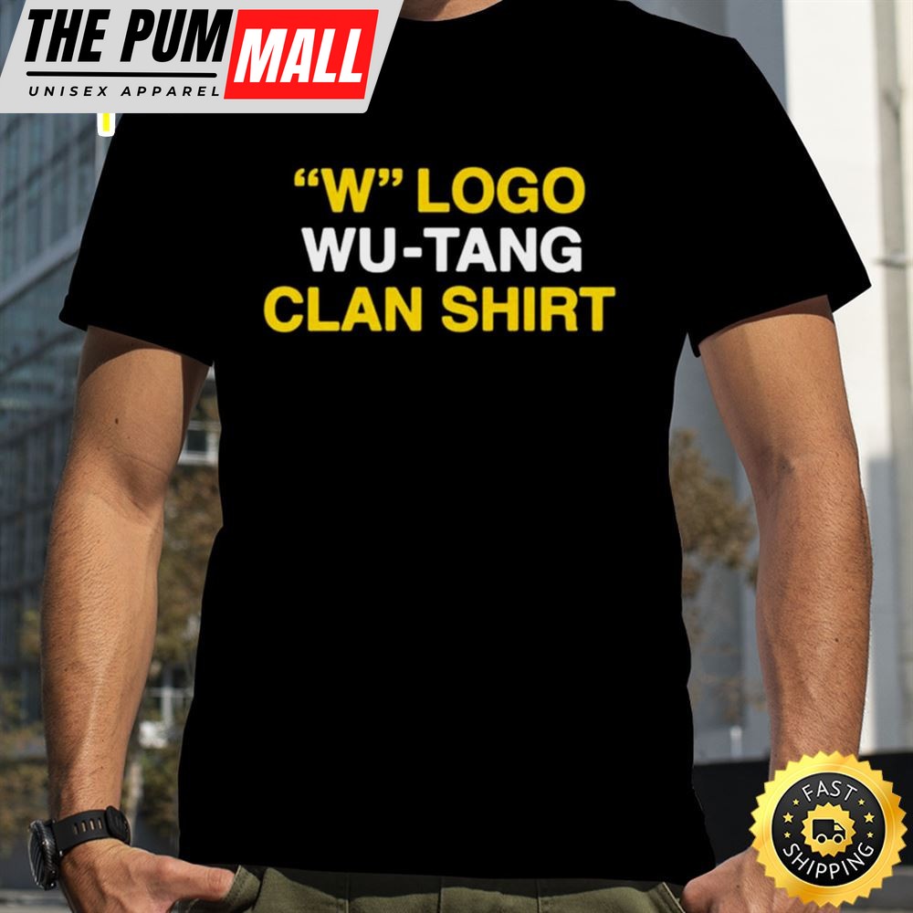 W Logo Wu Tang Clan Shirt