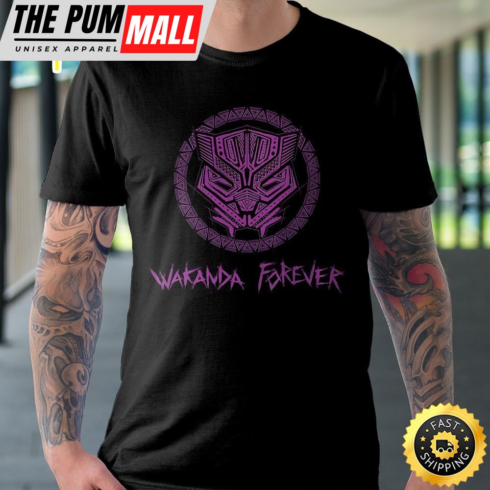 Wakanda Forever Logo Marvel Unisex T-shirt