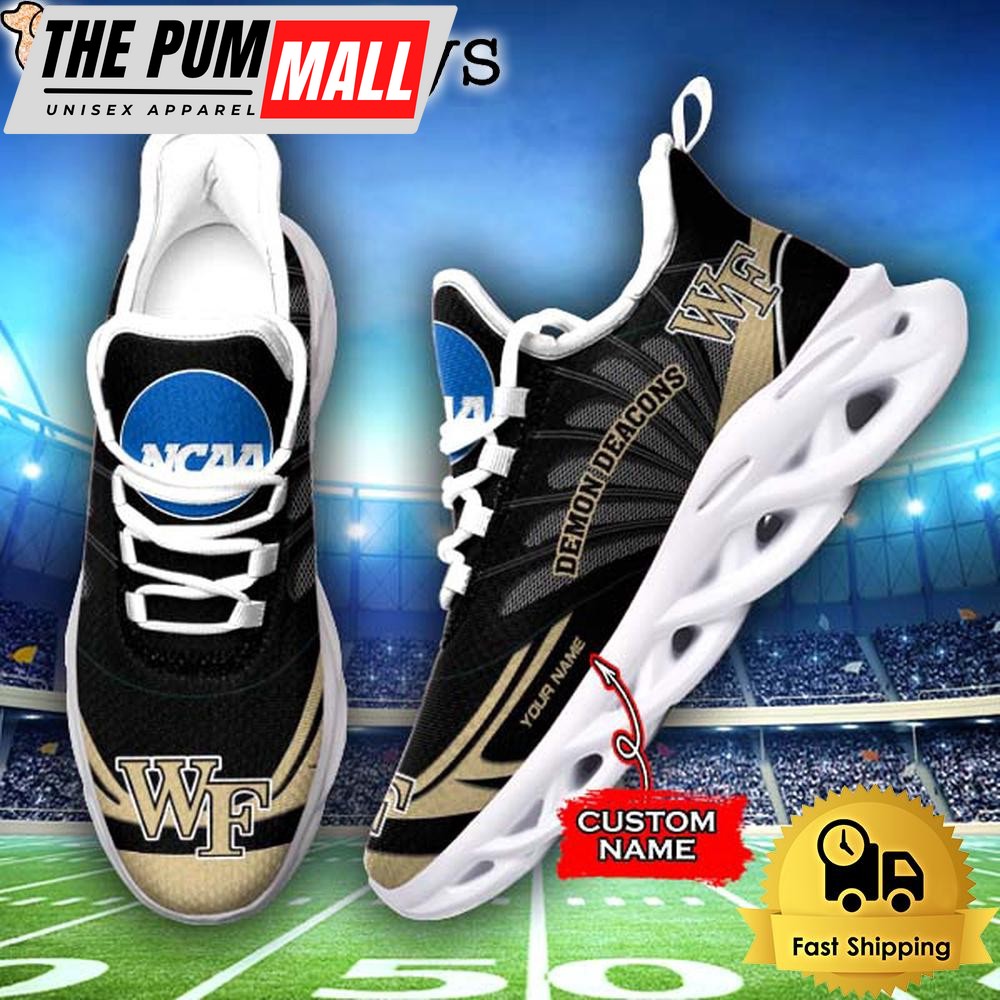 Wake Forest Demon Deacons NCAA Custom Max Soul Shoes Sneakers