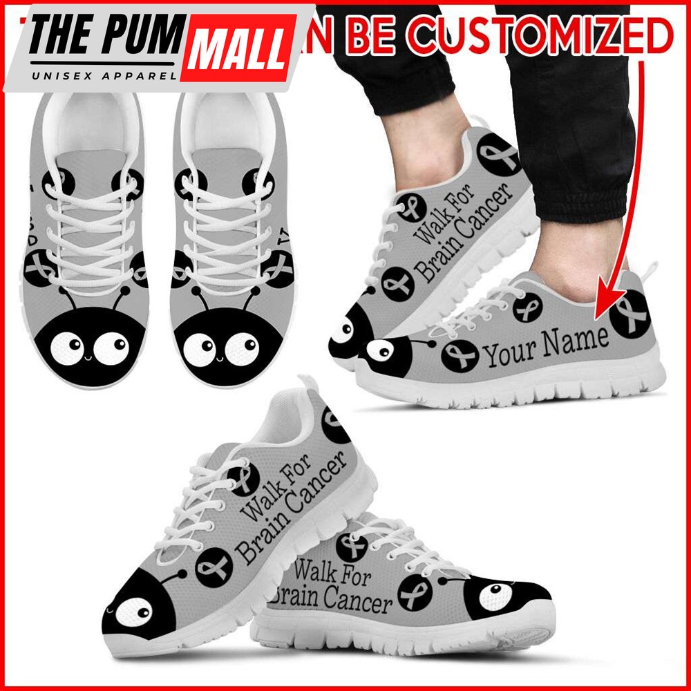 walk-for-brain-cancer-lady-bug-sneaker-personalized-custom-best-shoes-for-me-bgdt1pu6 Walk For Brain Cancer Lady Bug Sneaker – Personalized Custom – Best Shoes For Men And Women