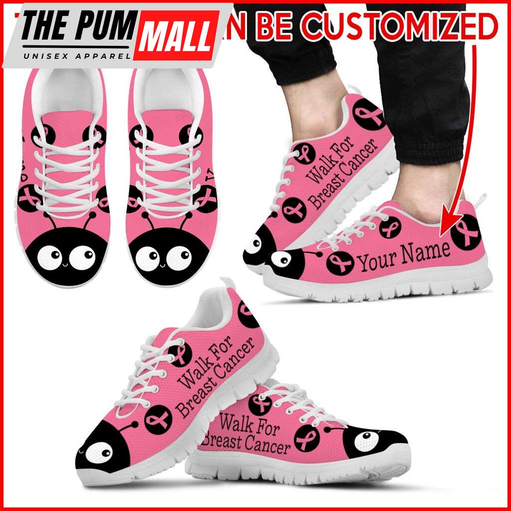 walk-for-breast-cancer-lady-bug-sneaker-personalized-custom-best-shoes-for-m-vmfw2f6m Walk For Breast Cancer Lady Bug Sneaker – Personalized Custom – Best Shoes For Men And Women