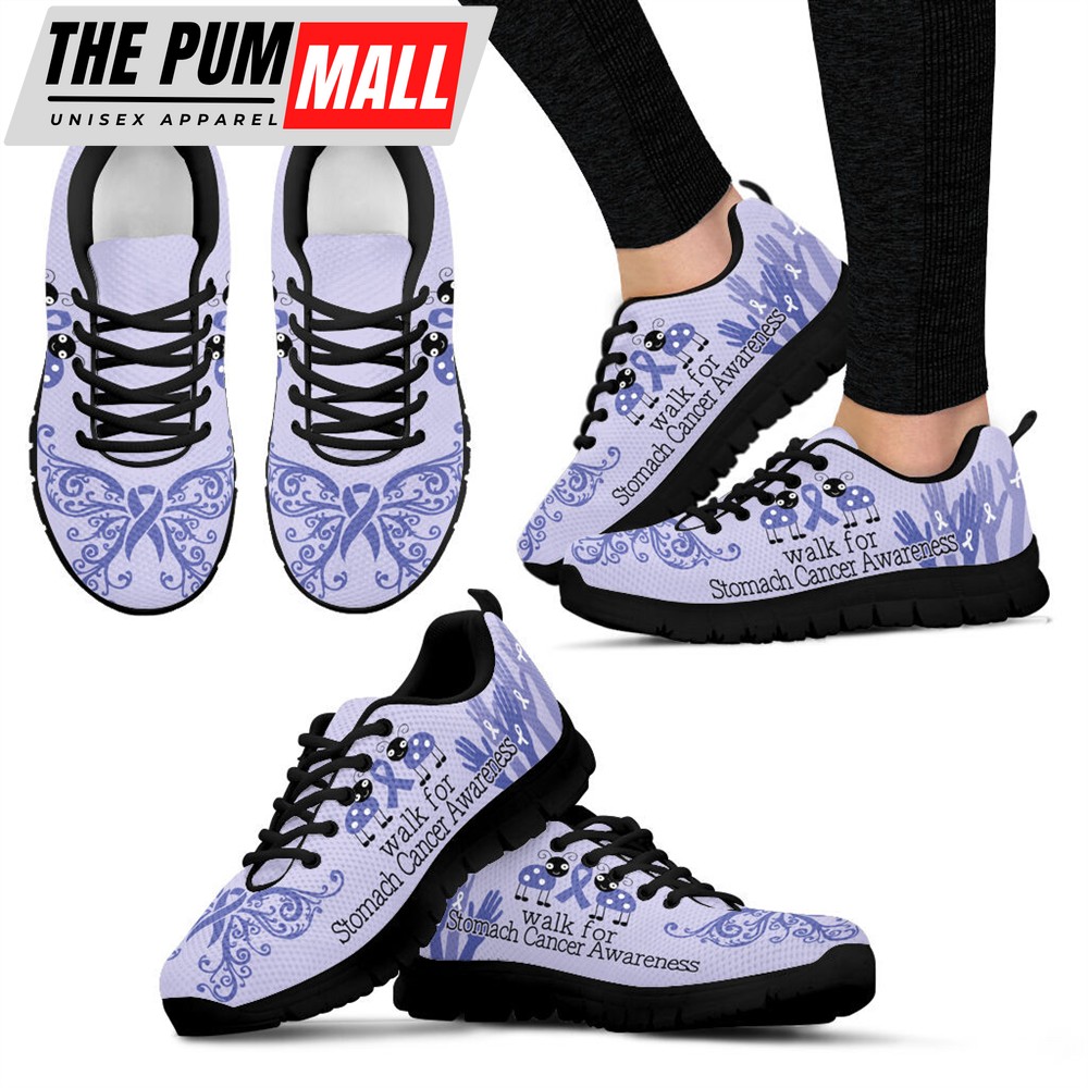 Walk For Stomach Cancer Awareness Shoes Sneaker Fashion Sneaker Comfortable Walking Running Lightweight Casual Shoes