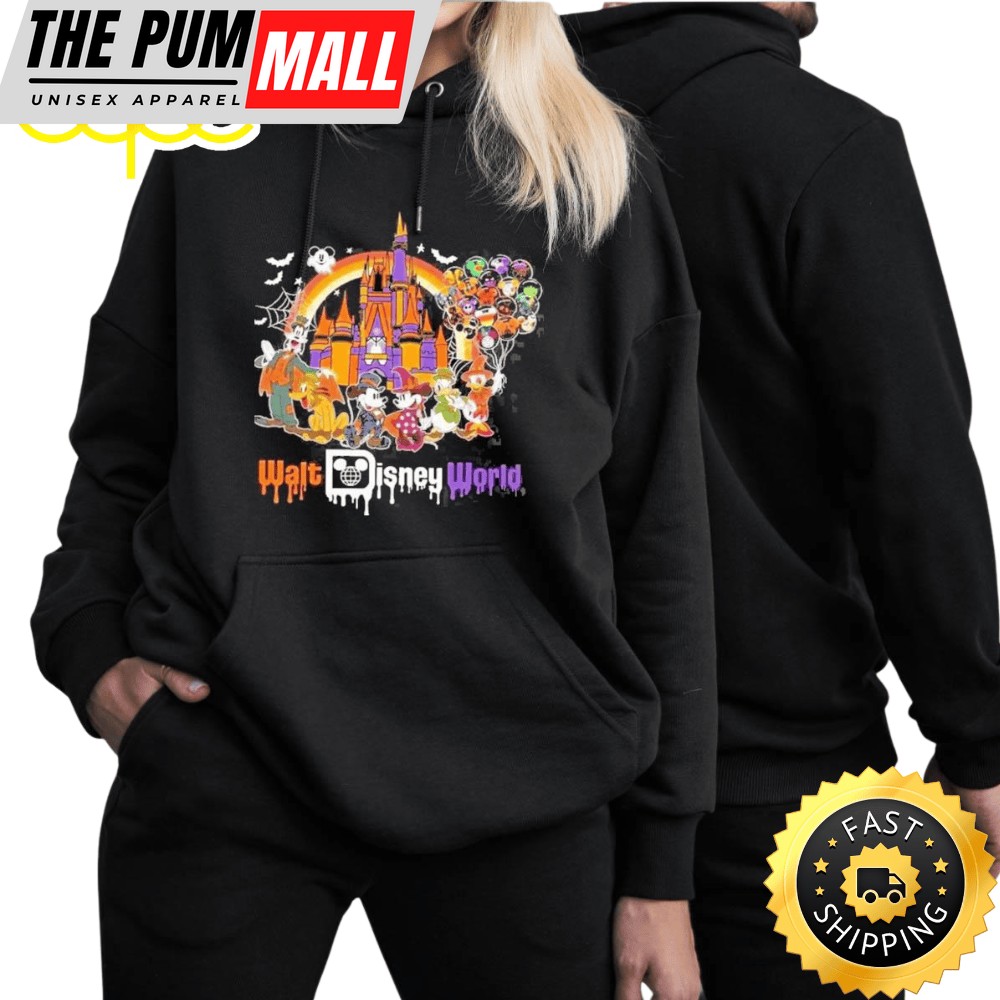 Walt Disney World Hallowen Mickey And Friends Hoodie
