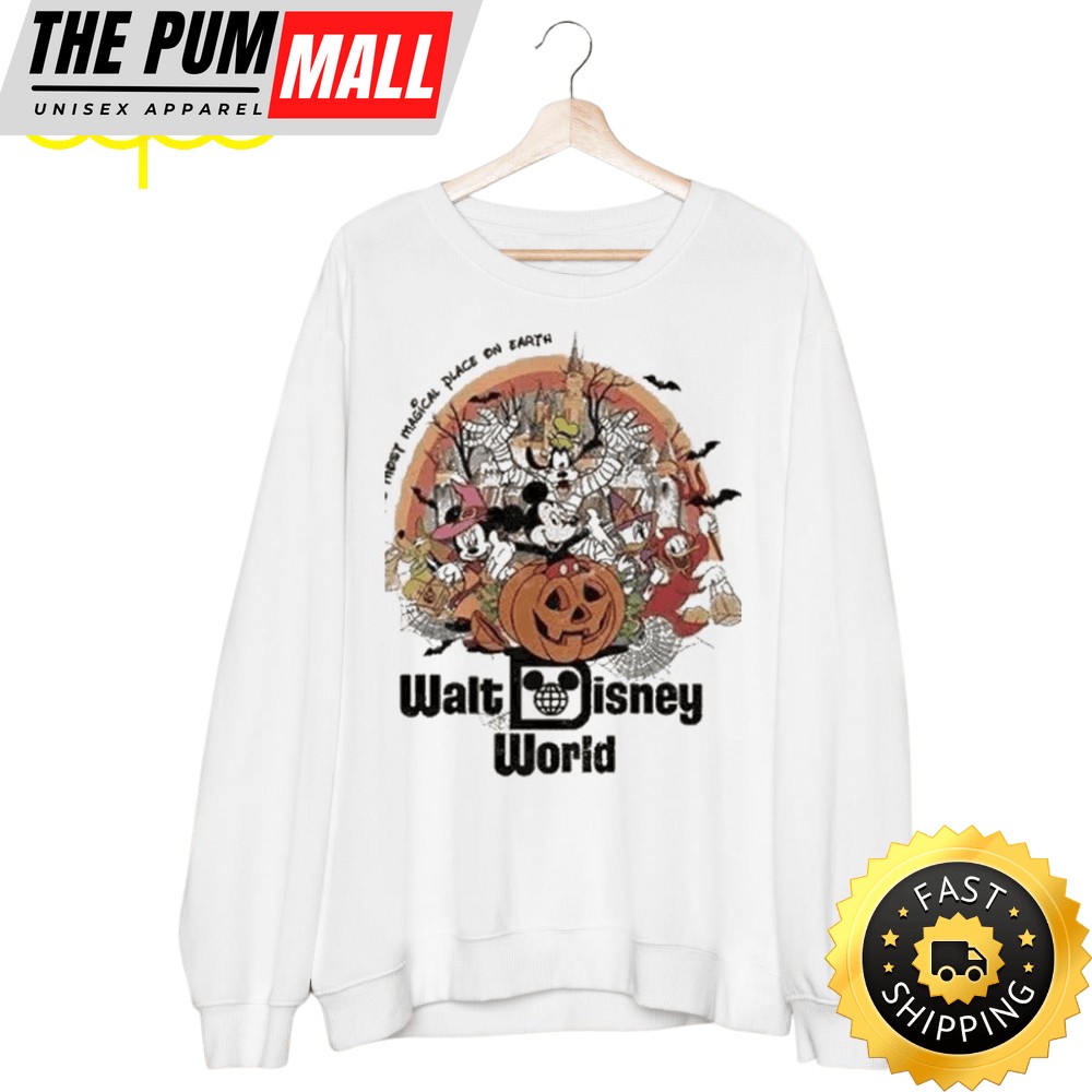 Walt Disney World Mickey And Friends Halloween Sweatshirt