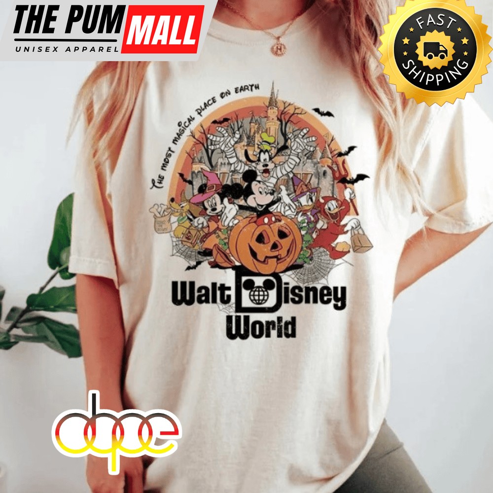 Walt Disney World Mickey And Friends Halloween T-shirt
