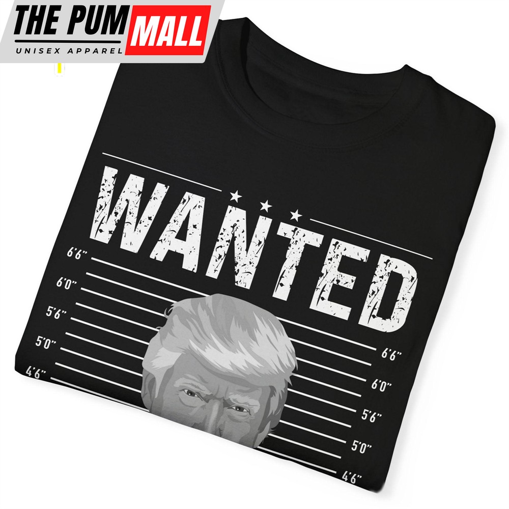 Wanted For President Shirt Donald Trump Homage Shirt Donald Trump Fan Tees