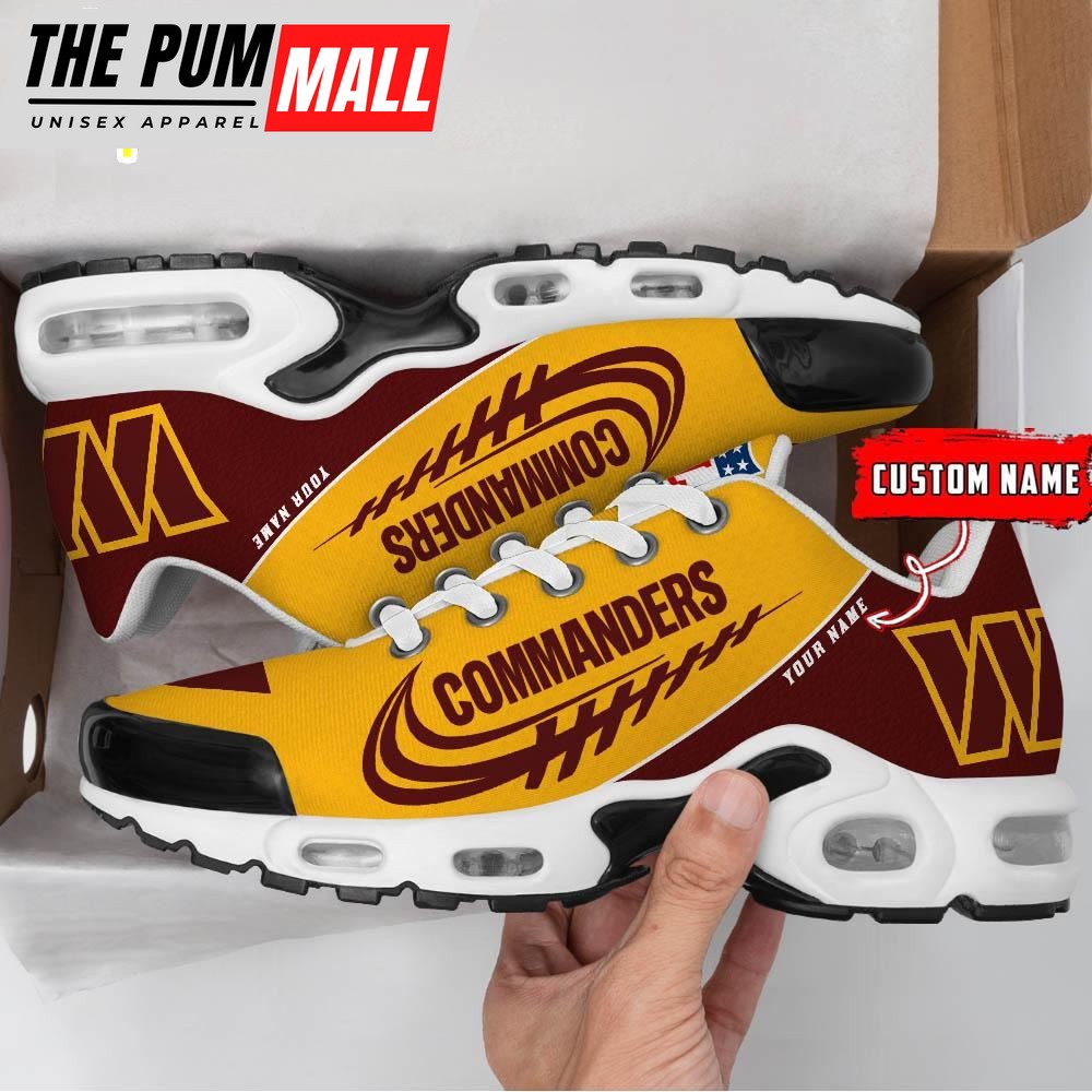 Washington Commanders Football Custom NFL Sport Max Plus Shoes