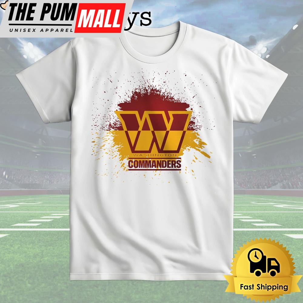 Washington Commanders Football Logo T Shirt