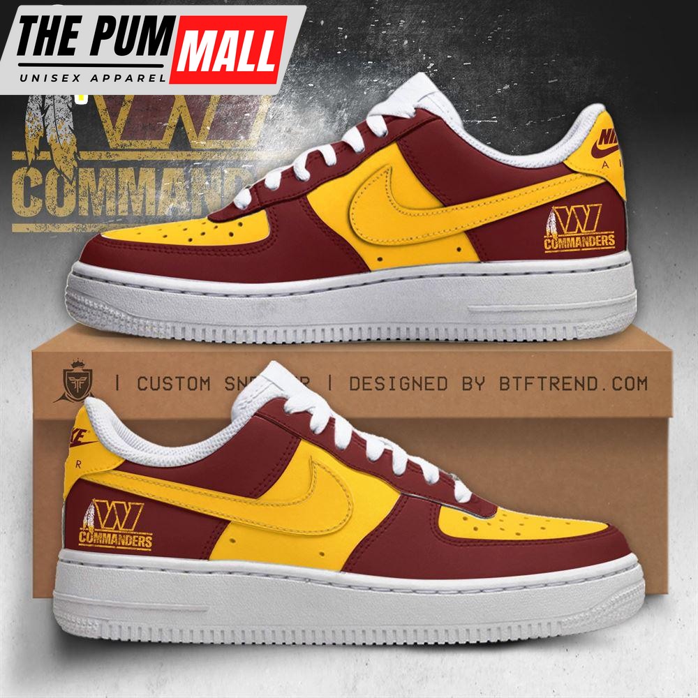 Washington Commanders Shirt Af1 Sneaker Shoes