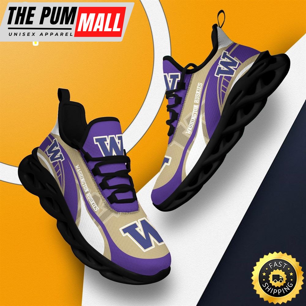 Washington Huskies Sneakers Max Soul Trending Summer
