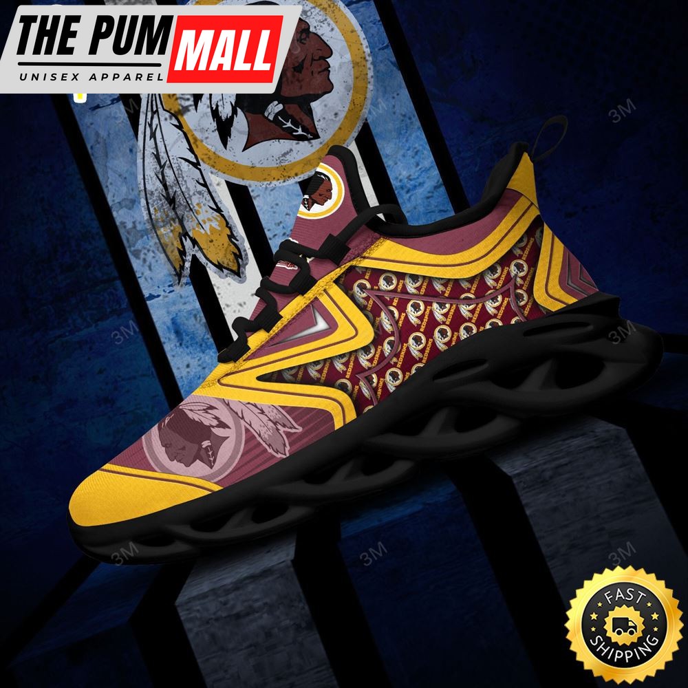 Washington Redskins NCAA Clunky Shoes Running Adults Sports Sneakers Gift For Football