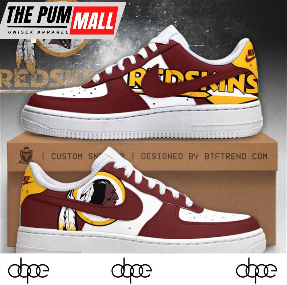 Washington Redskins Shirt Af1 Sneaker