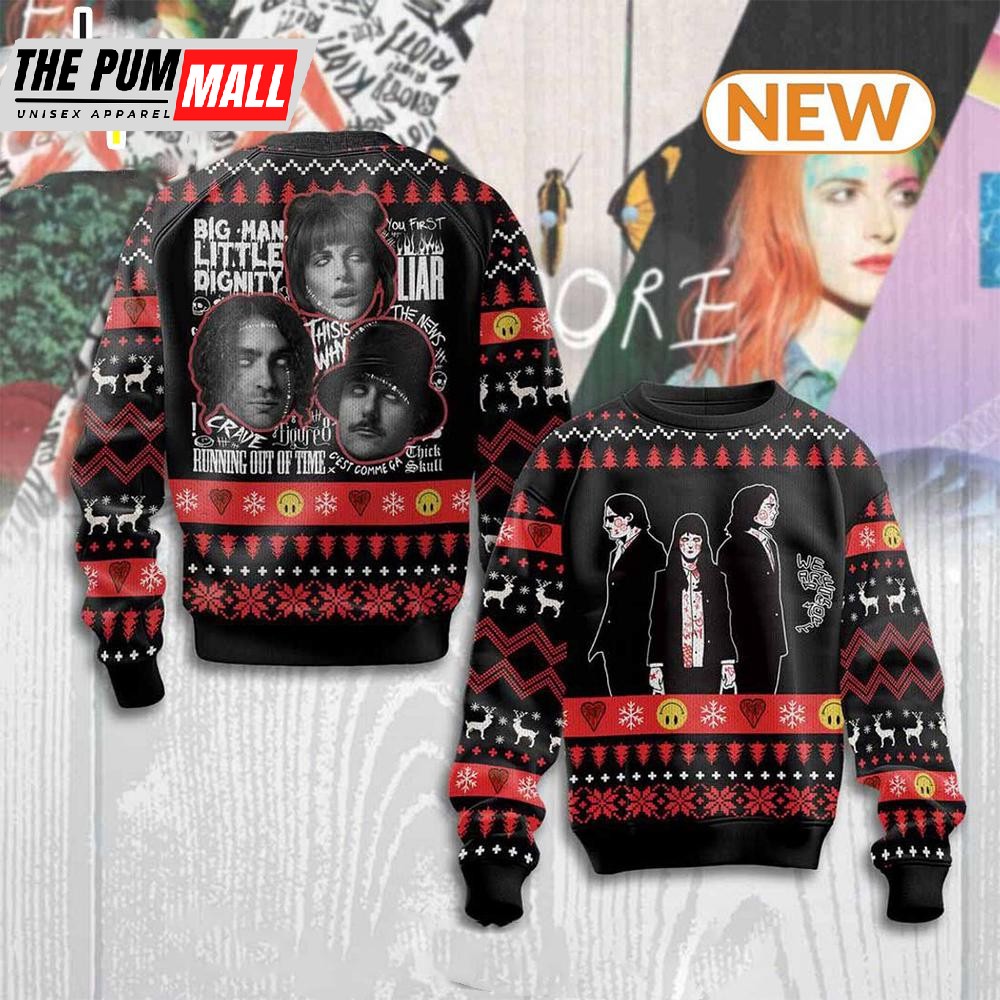 We Are Paramore Little Dignity Ugly Christmas Sweater Shirt, Sweatshirt