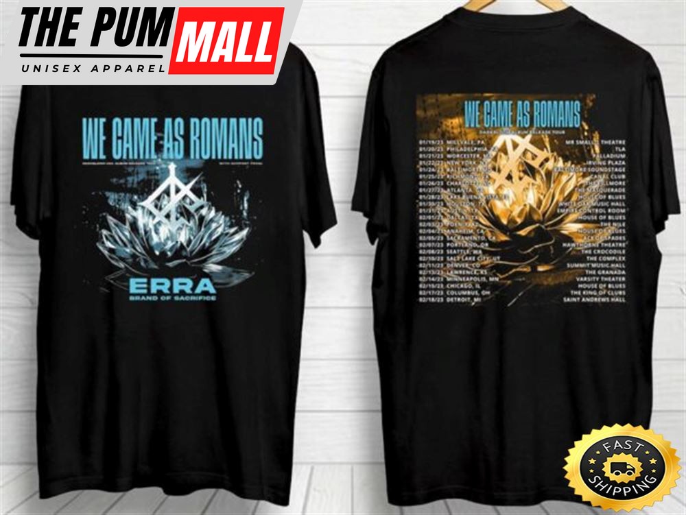 We Came As Romans Darkbloom Tour 2023 TShirt