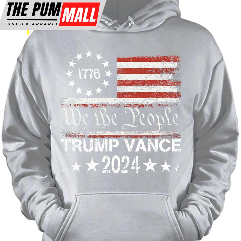 We The People Trump Vance Trump 2024 Shirt JD Vance Shirt Election 2024 Shirt Trump Supporters Shirt Dark