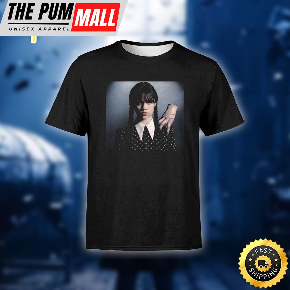 Wednesday Addams and Thing T-shirt