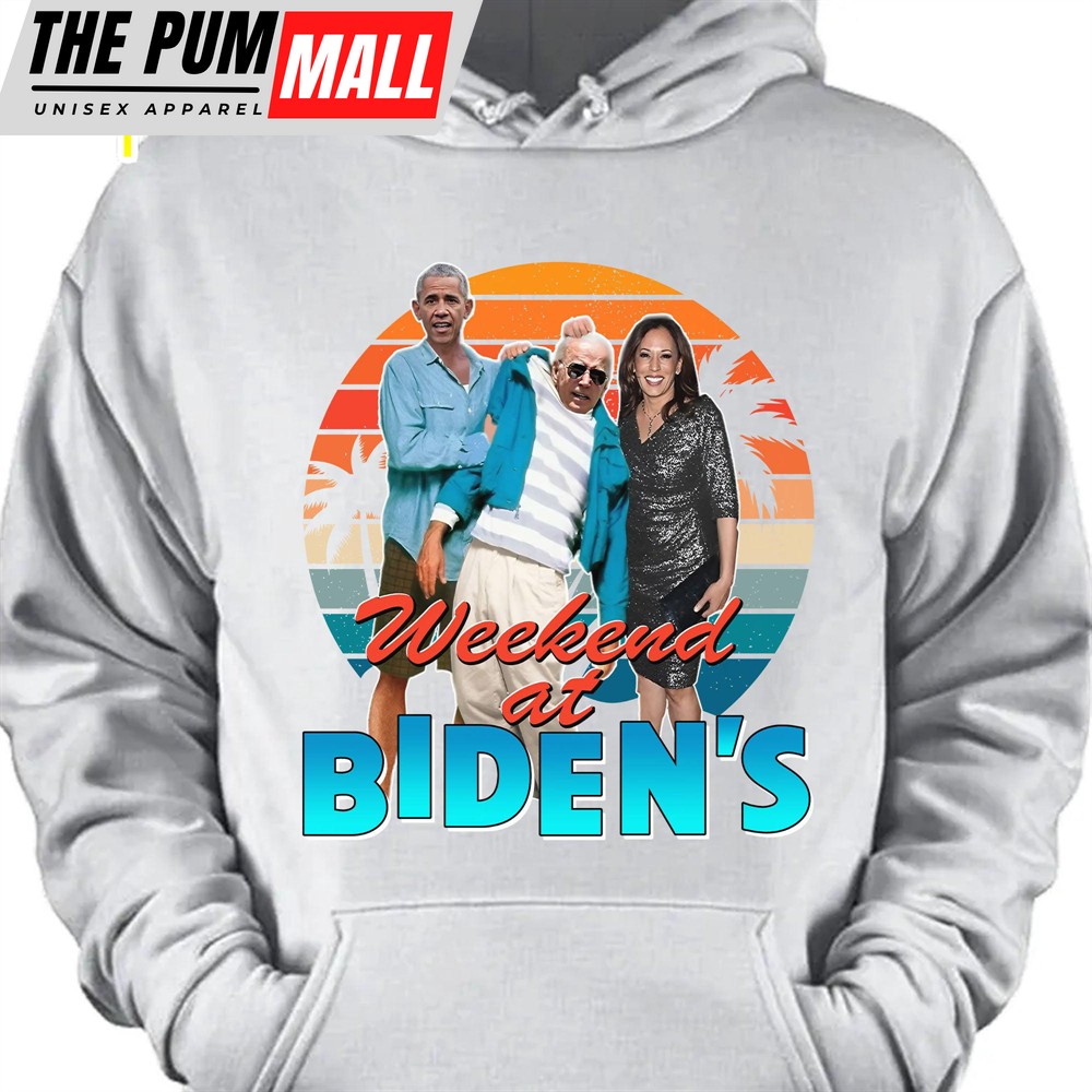 Weekend at Biden’s Unisex Shirt Anti Biden Shirt Republican Shirt Trump Supporters Shirt Dark