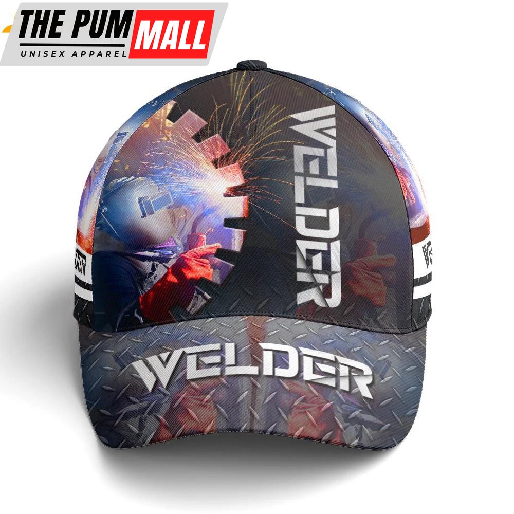 Welder Metallic Style Classic Baseball Cap