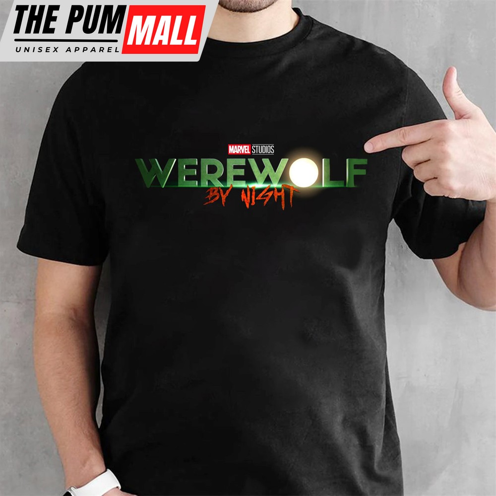 Werewolf By Night Marvel Studios Official Logo Unisex T Shirt