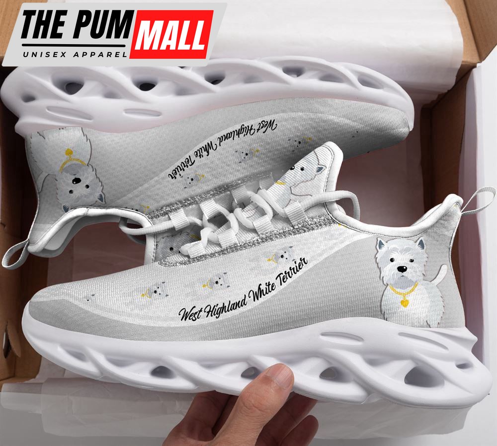 West Highland White Terrier Max Soul Shoes, Gift For Dog Lover