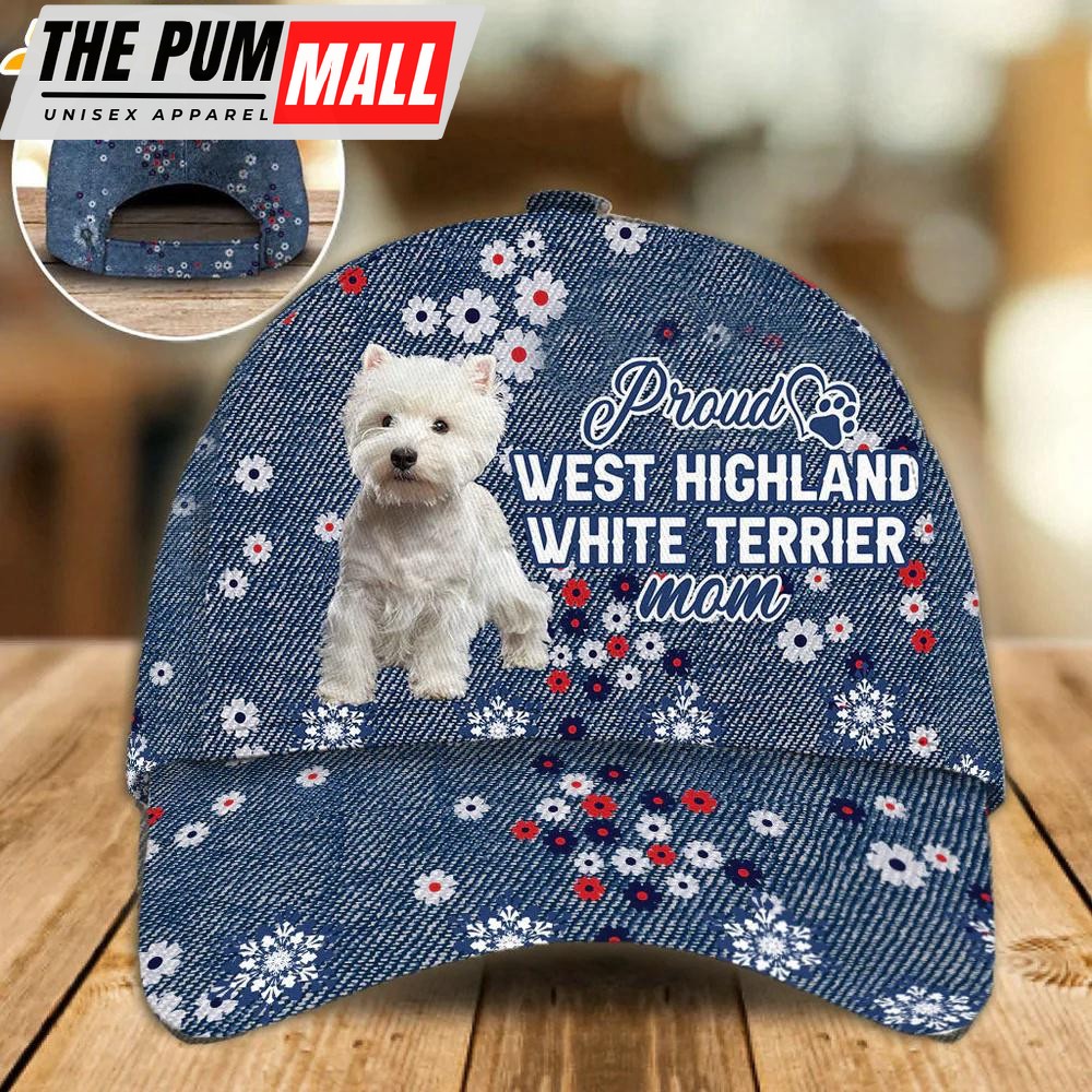 West Highland White Terrier Proud Mom Classic Baseball Cap