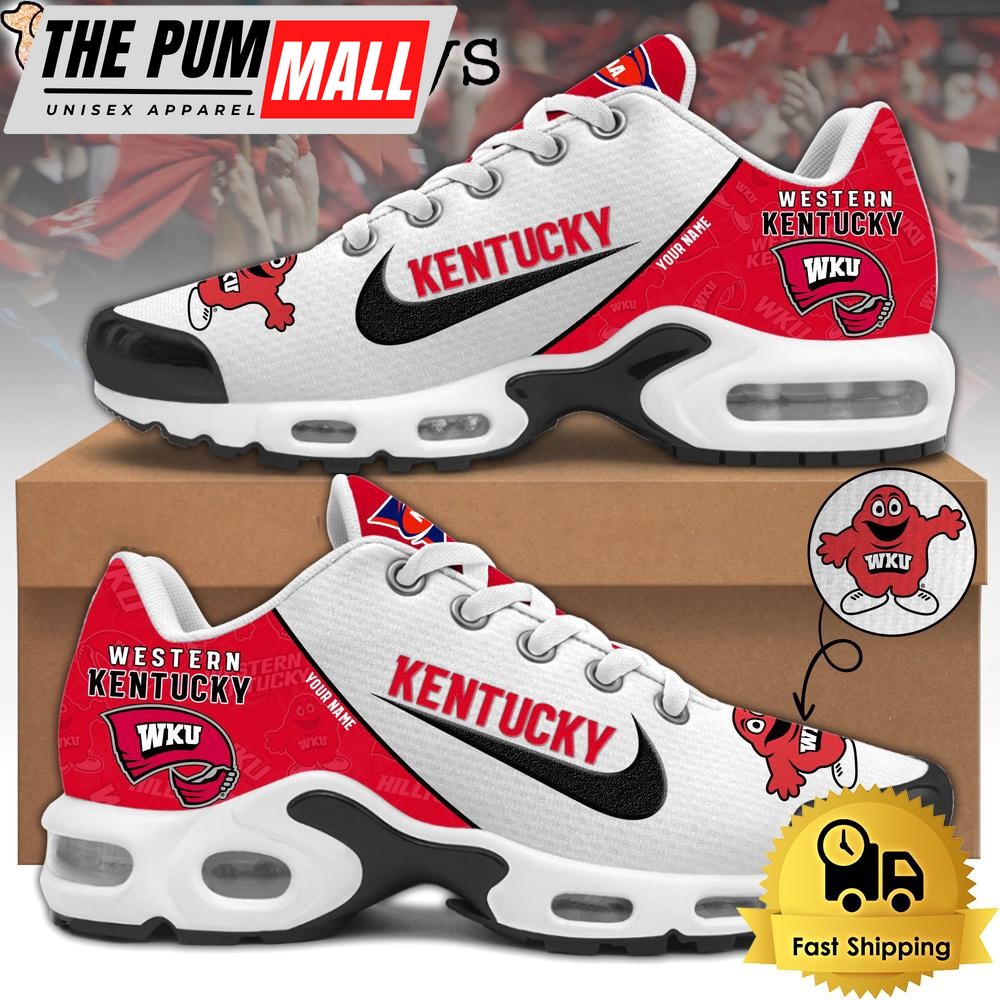 Western Kentucky Football Mascot Symbol Custom Air Max Plus Shoes