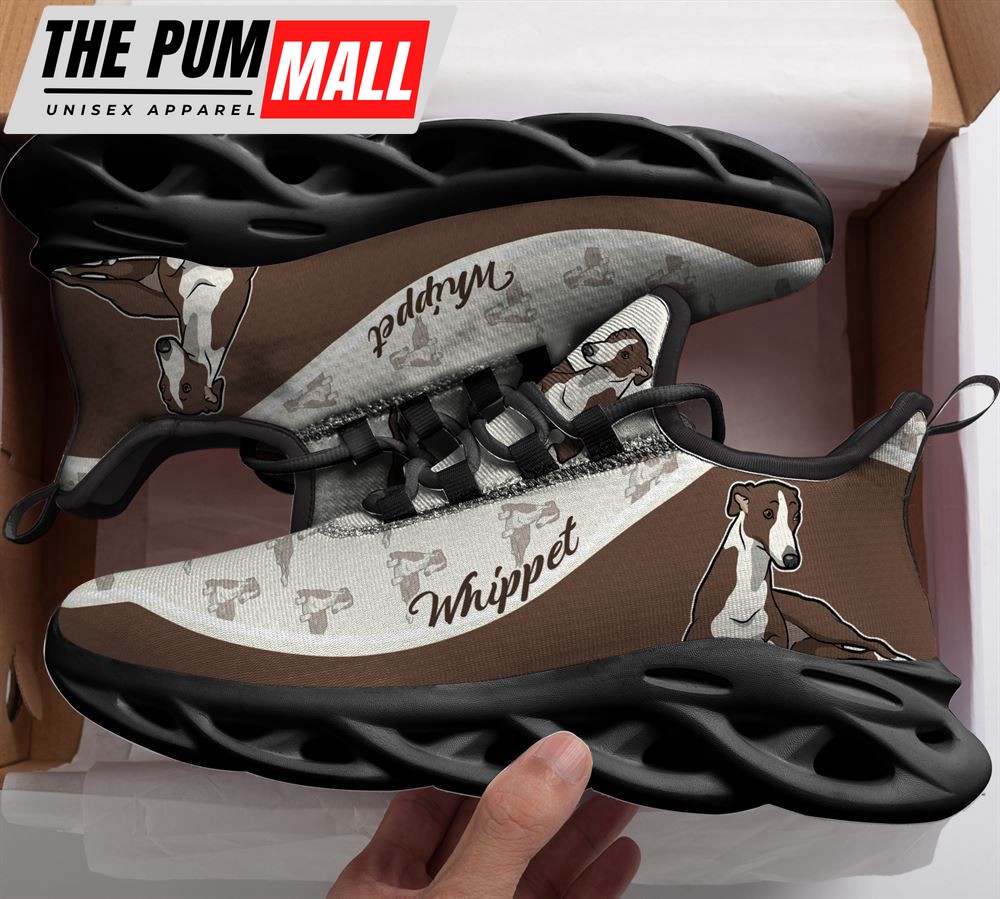 Whippet Max Soul Shoes, Gift For Dog Lover