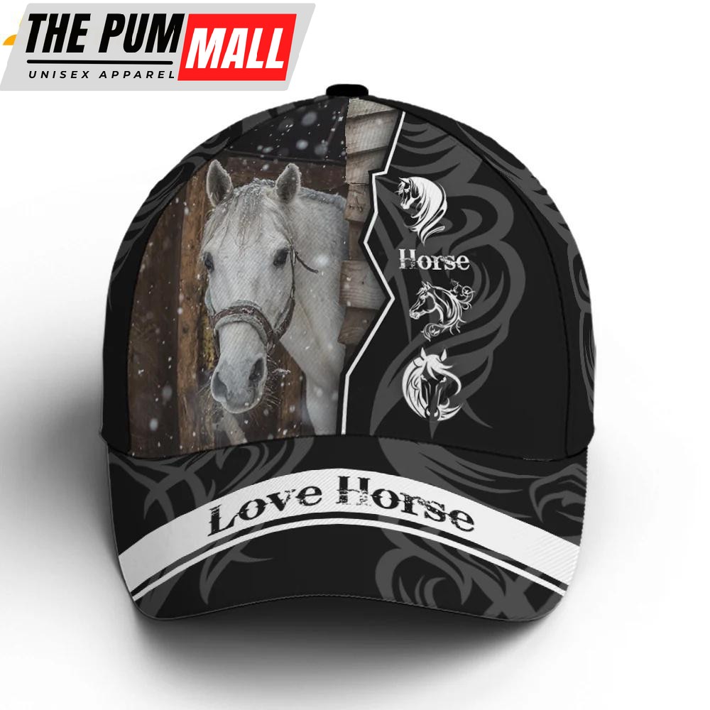 White Horse Cool Classic Baseball Cap