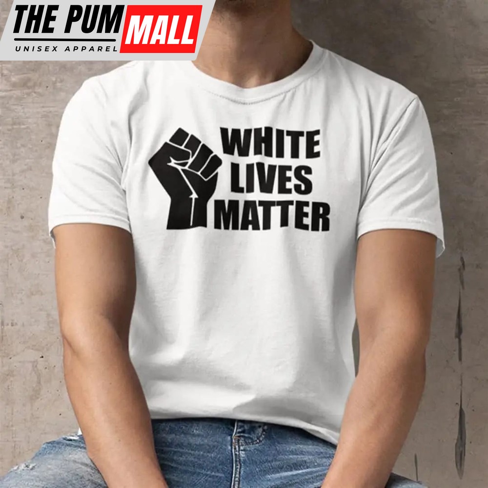 White Lives Matter Hand T-Shirt