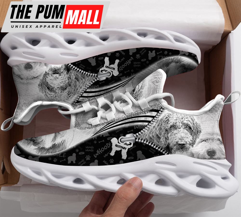 Whoodle Sketch Max Soul Shoes For Women Men Kid, Gift For Dog Lover