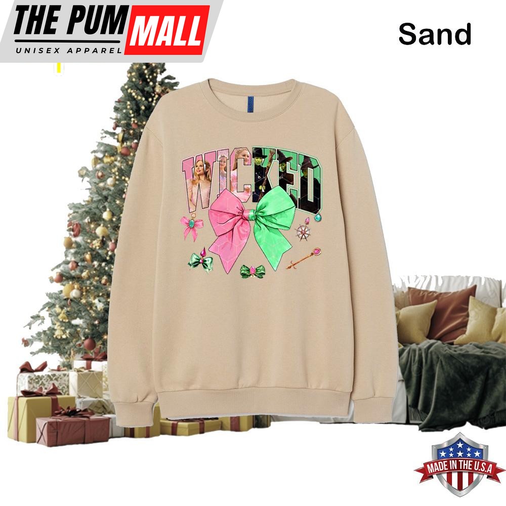 Wicked 2024 Elphaba And Glinda Sweatshirt