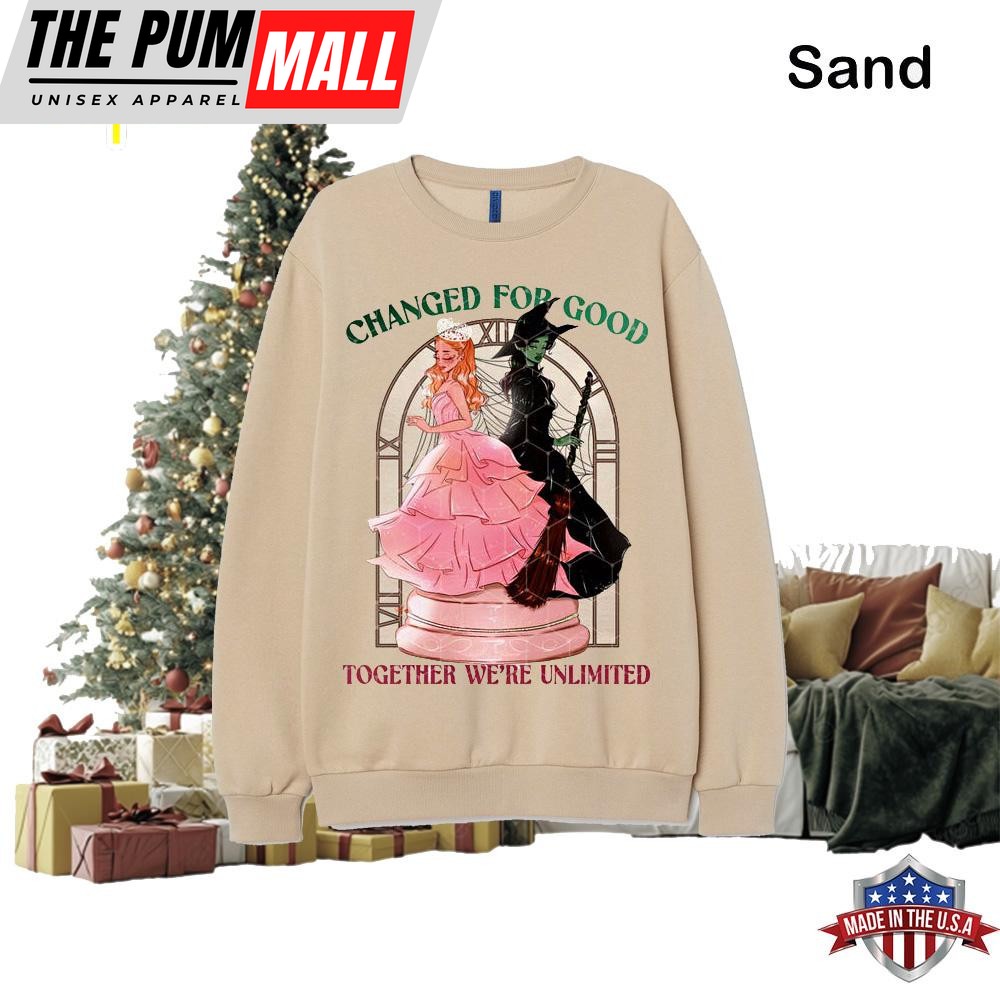 Wicked Changed For Good Sweatshirt, Wizard of Oz Sweatshirt