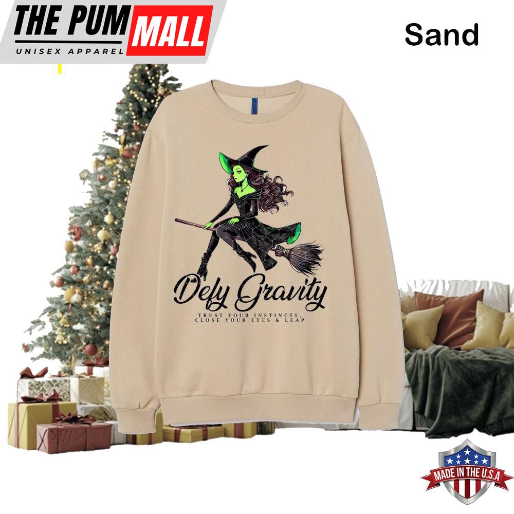 Wicked Defying Gravity Sweatshirt Wicked Movie Shirt