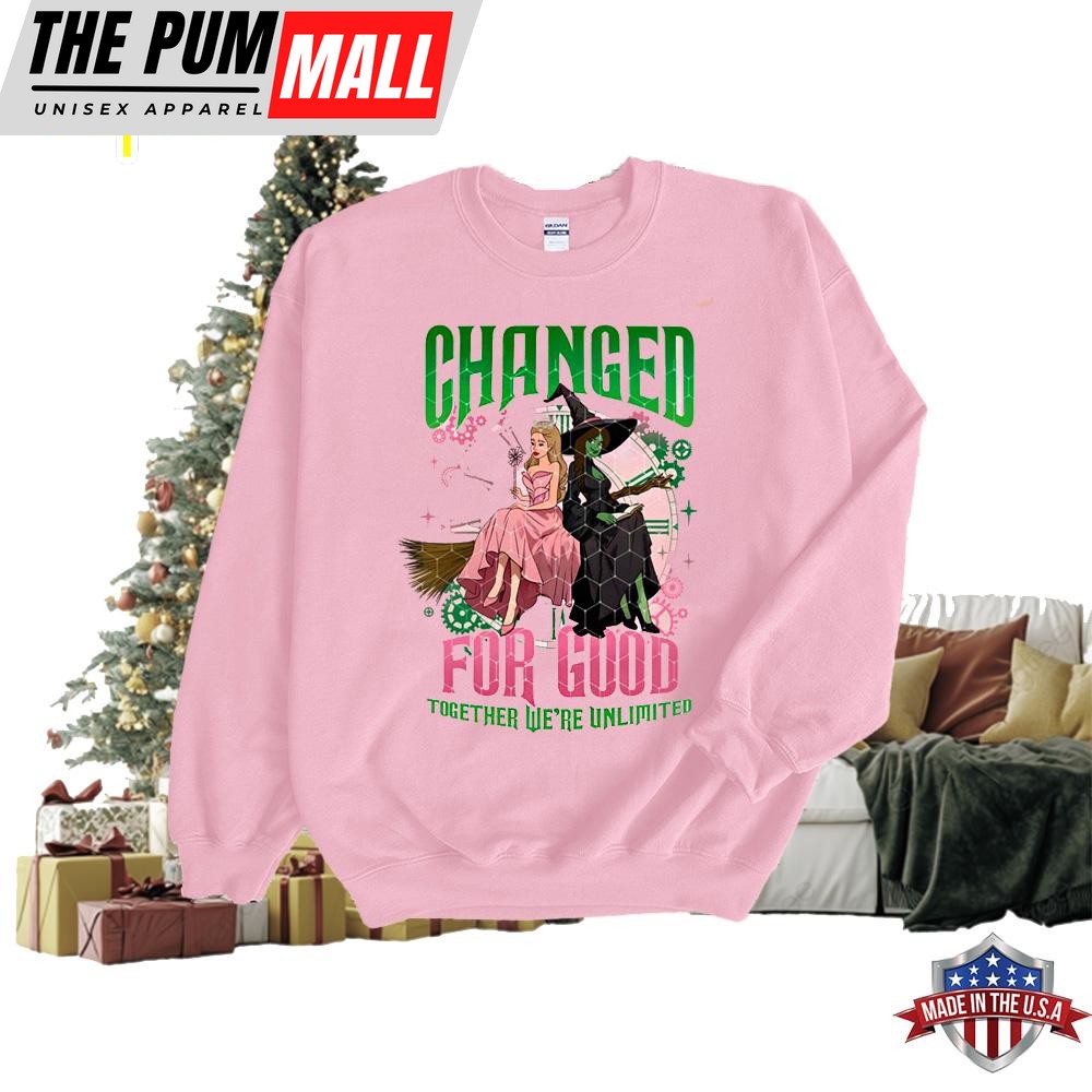 Wicked Movie Changed For Good Crewneck Sweatshirt
