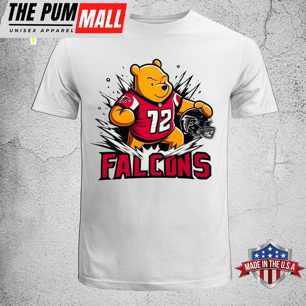 Winnie the Pooh Falcons NFL Unisex T-Shirt