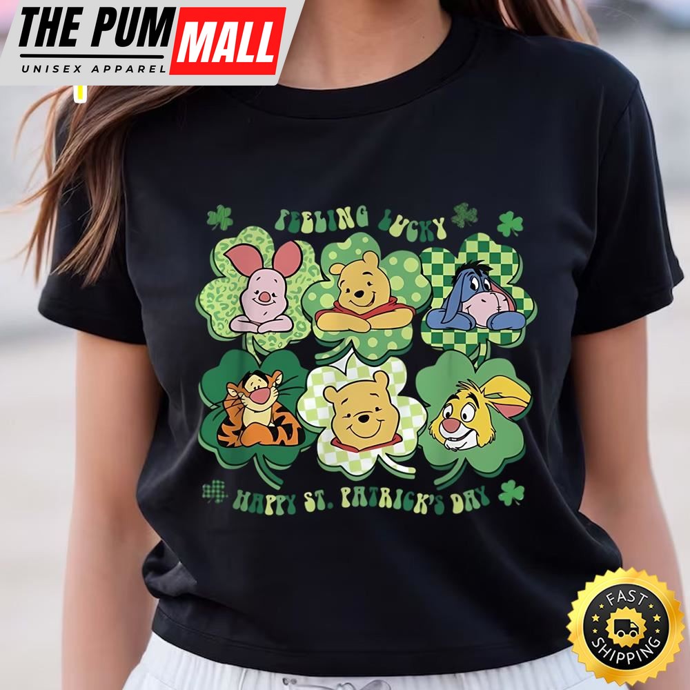 Winnie The Pooh Happy St. Patricks Day Disney Shirt
