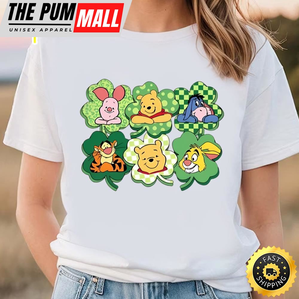 Winnie The Pooh St Patricks Day Shirt