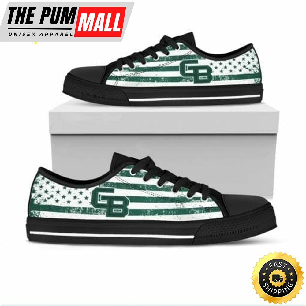 Wisconsin-Green Bay Phoenix Low Top Black Shoes