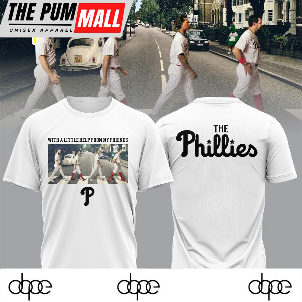 With A Little Help From My Friends’ Phillies Shirt