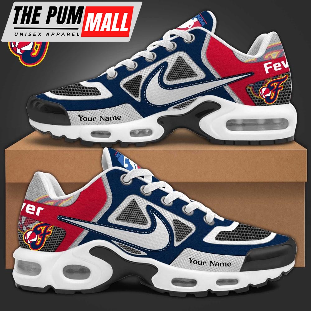 WNBA Indiana Fever 2025 Personalized Air Max Plus Sneakers