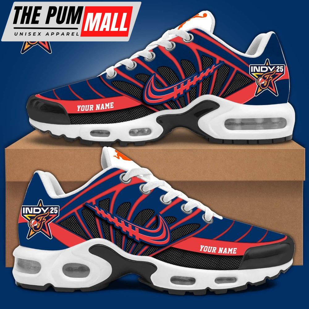 WNBA Indiana Fever Custom Name Air Max Plus Sneakers Shoes 2025