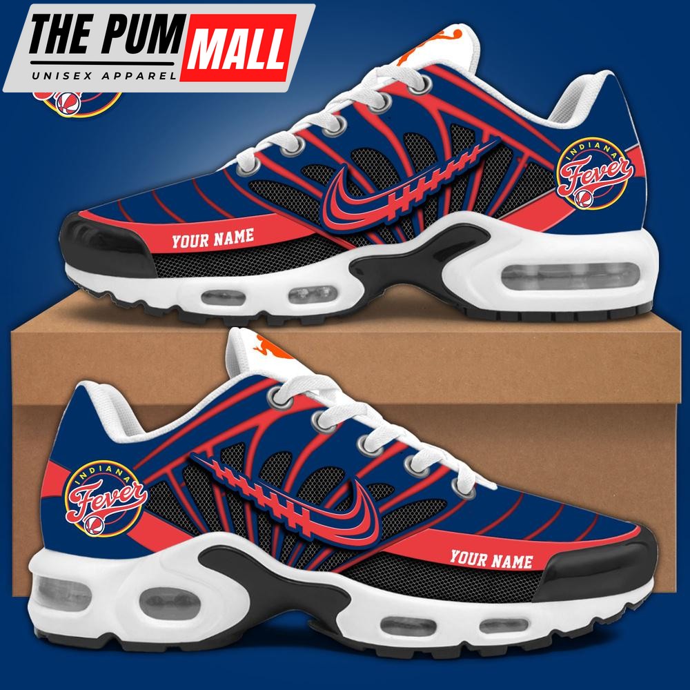 WNBA Indiana Fever Logo 2025 Personalized Air Max Plus Sneakers
