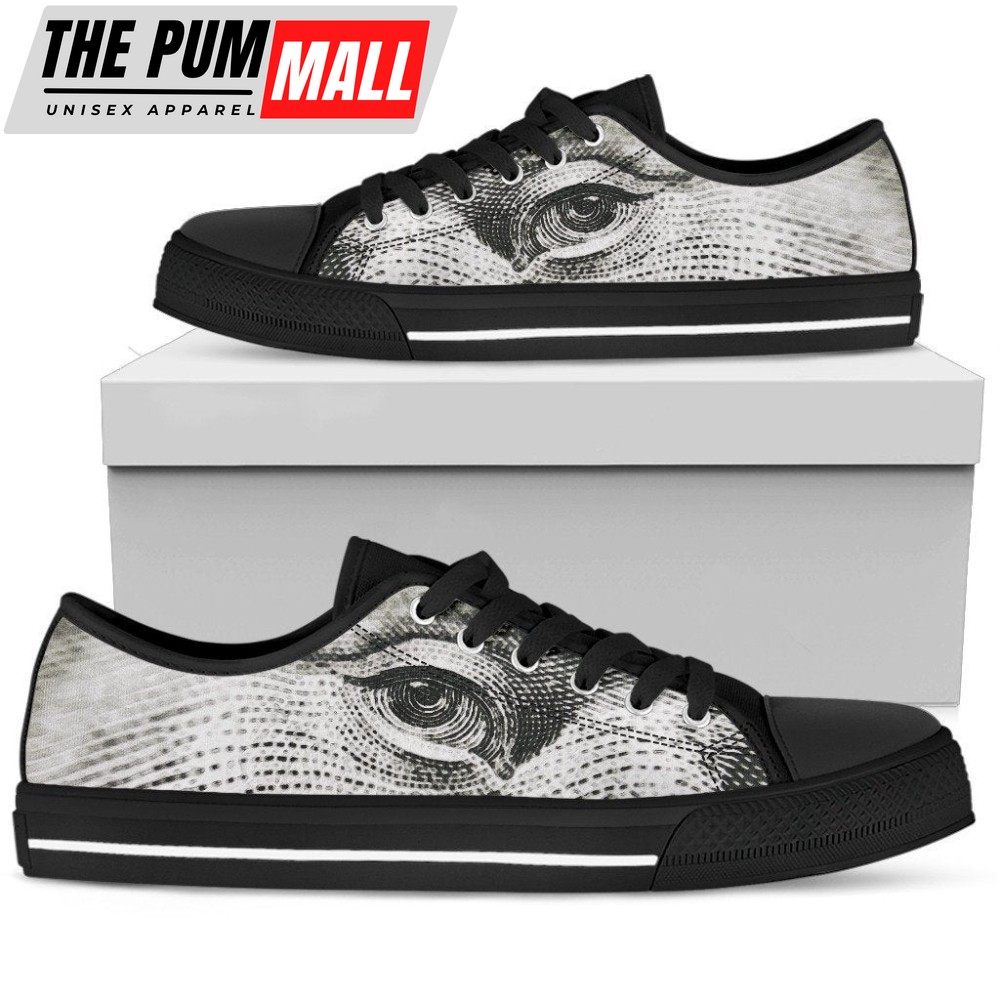 Women’s Low Top Shoe Abstract – Stylish & Sustainable Footwear