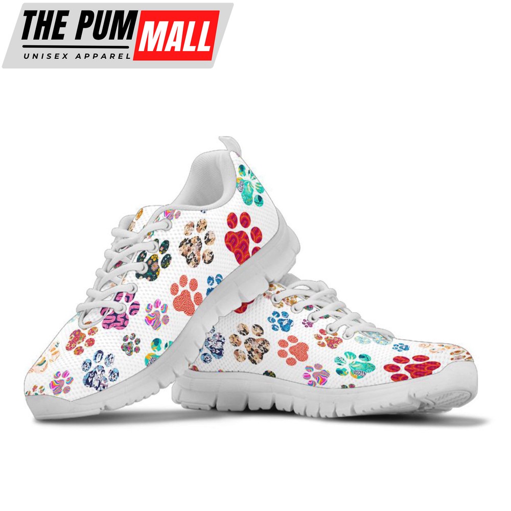 womens-paw-prints-kids-white-sneakers-mothers-day-for-pet-lover-6e2watqr Women’s Paw Prints Kids White Sneakers, Mother’s Day For Pet Lover