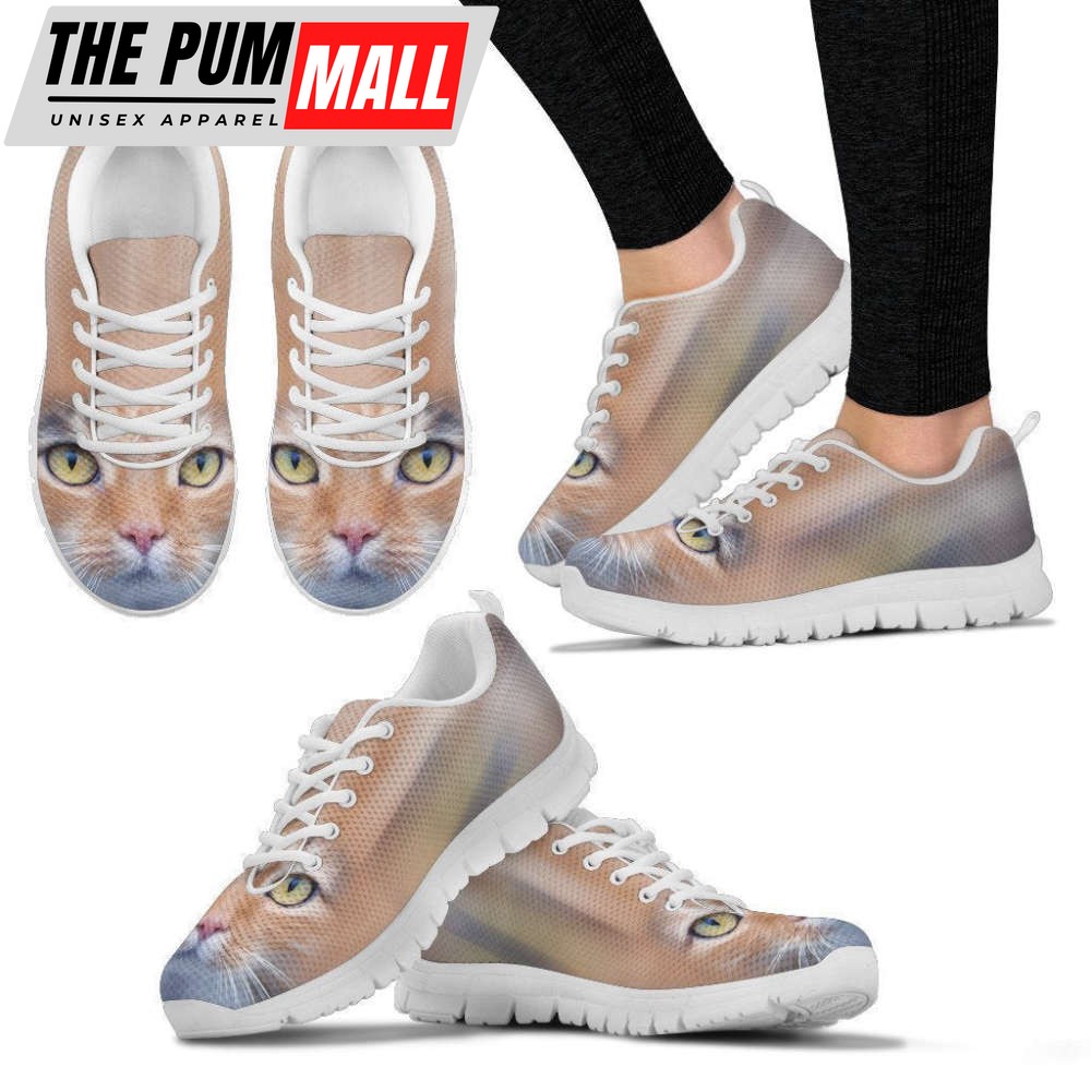 Women’s Sneakers Walking Running Lightweight Casual Shoes For Men And Women cat face