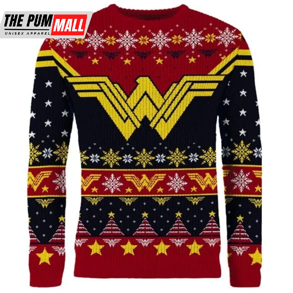 Wonder Woman The Most Wonder-ful Time Of The Year Ugly Christmas Sweater