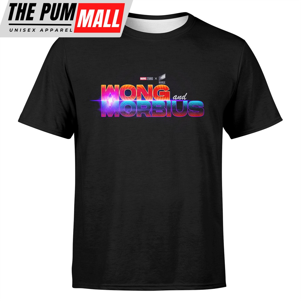 wong-and-morbius-marvel-studios-logo-unisex-t-shirt-95bkcr7s Wong and Morbius Marvel Studios Logo Unisex T Shirt